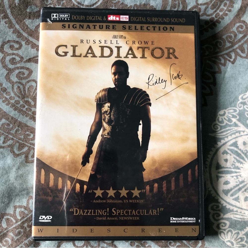 Gladiator DVD - Signature Selection